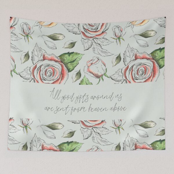 Item preview, All Good Gifts are Sent From Heaven Above designed and sold by Theatre Thoughts.