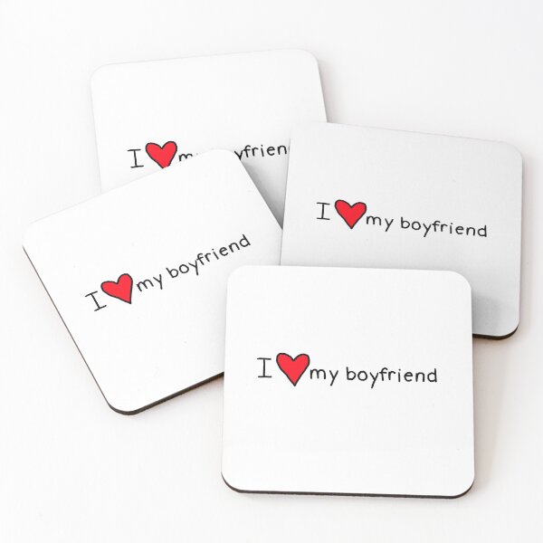 Item preview, I Love My Boyfriend designed and sold by mgir-art.