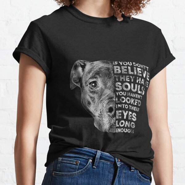 PITBULL SOUL DOG LOVERS GIFT  Classic T-Shirt