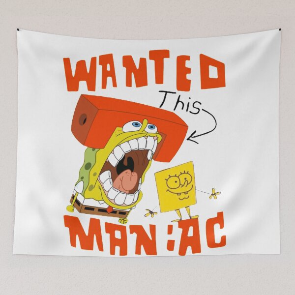 Aperçu de l'œuvre Wanted spongebob créée et vendue par Aesthetic-Art-.
