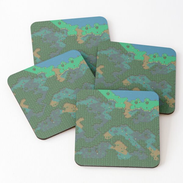 Item preview, Earthbound Deep Darkness Map designed and sold by Gin  Neko.