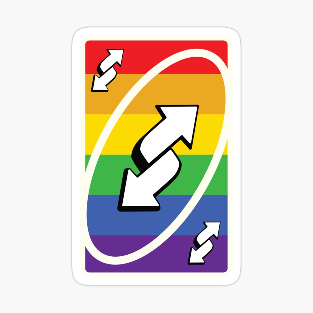 Uno Rainbow Reverse Card Laptop Skin for Sale by MrPollux