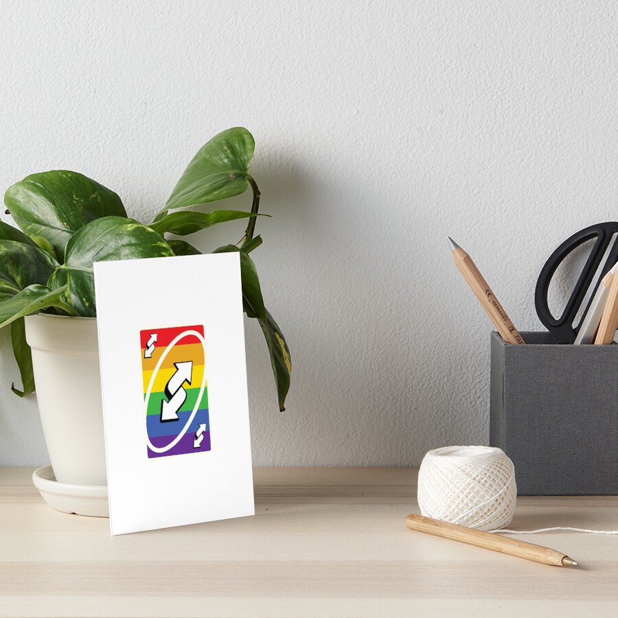 Rainbow Uno Reverse