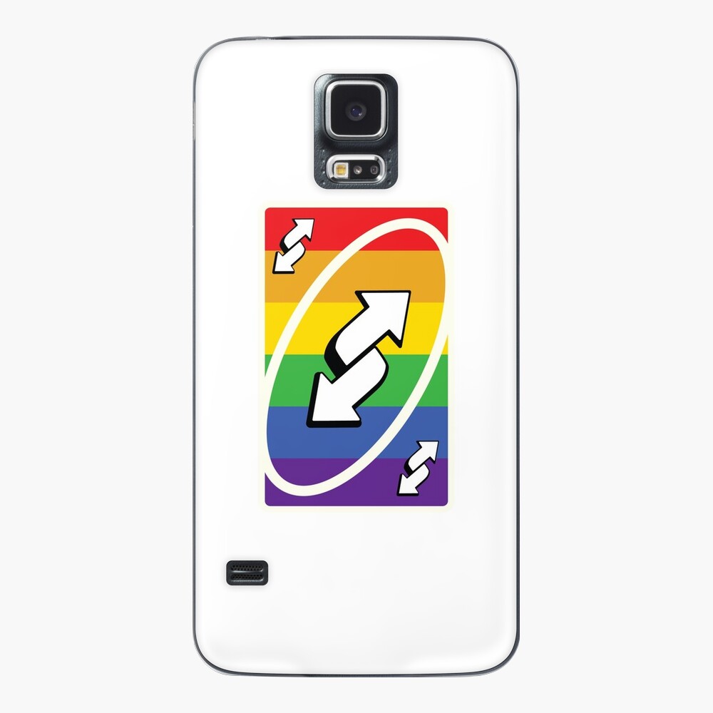 Uno Rainbow Reverse Card Laptop Skin for Sale by MrPollux