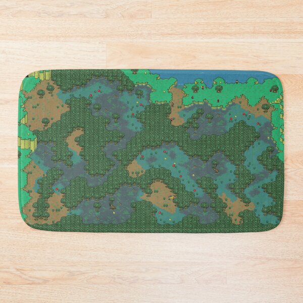 Item preview, Earthbound Deep Darkness Map designed and sold by Gin  Neko.