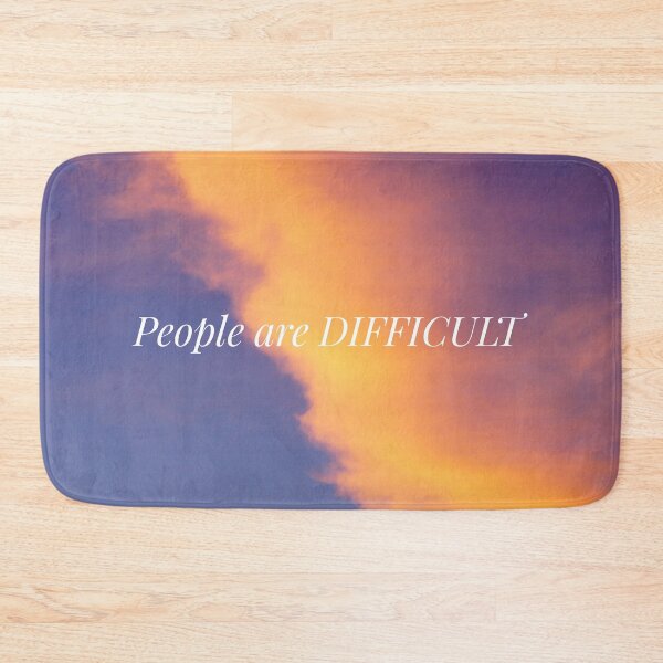 Item preview, People Are Difficult designed and sold by The Rage Garden.