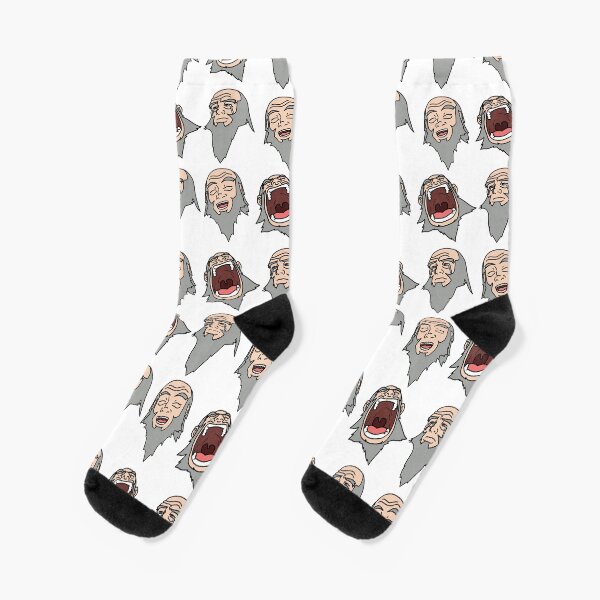 Singing Iroh Pattern Socks
