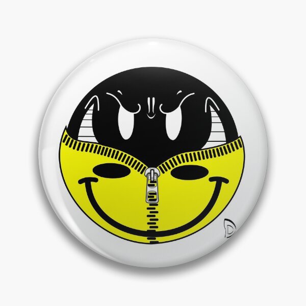 Item preview, Evil Smiley (Light Colors) designed and sold by DeadlyDesigns18.