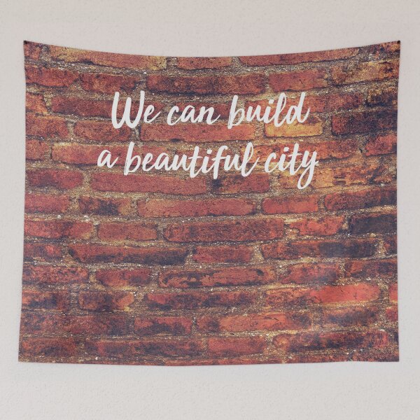 Item preview, We Can Build a Beautiful City designed and sold by Theatre Thoughts.