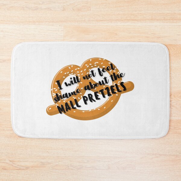 Item preview, "I Will Not Feel Shame About The Mall Pretzels" Schitts Creek Print designed and sold by TopTrendNow.