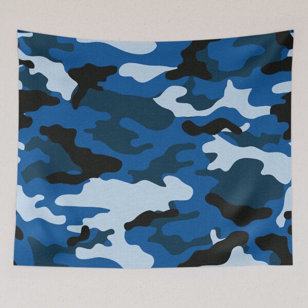 Item preview, Blue camo design designed and sold by Shazmond.