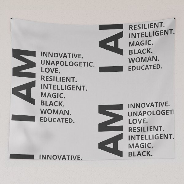 Item preview, I Am Black Woman designed and sold by ThundalyLife.