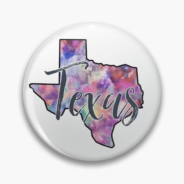 Item preview, Texas Outlined multicolored | watercolor art designed and sold by Musiccityartfix.