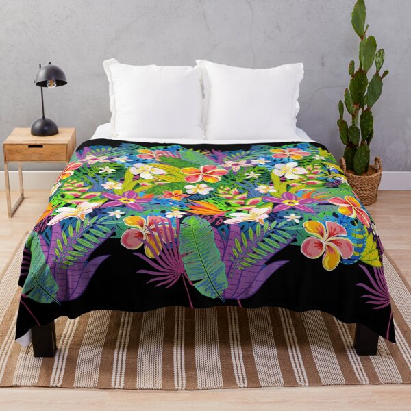 Item preview, Pattern Abstract Tropical Plants, Flowers, Leaves designed and sold by Marstore.