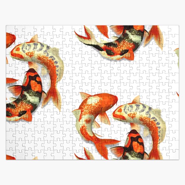 They come in a variety of colors, not just orange. Jigsaw Puzzle