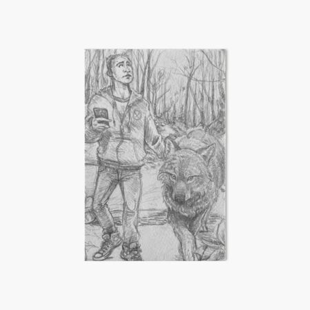 lost in the woods Art Board Print