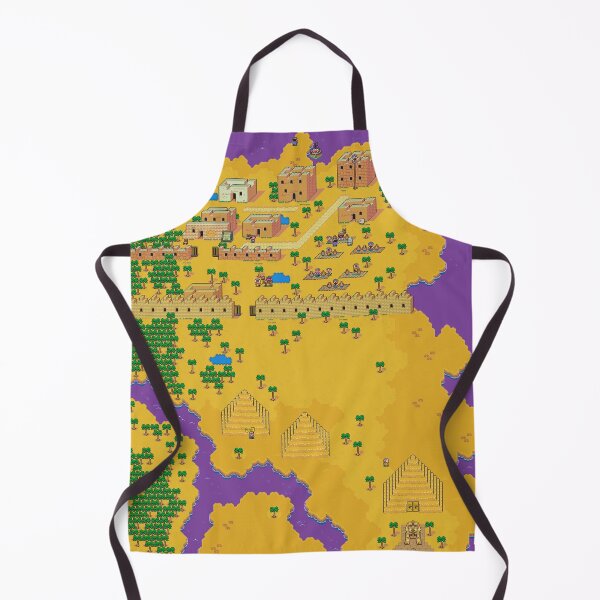 Item preview, Earthbound Scaraba Map designed and sold by Gin Neko.