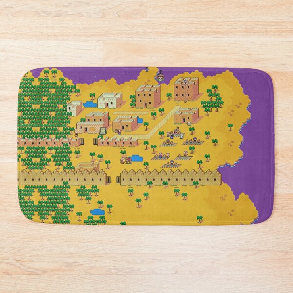 Item preview, Earthbound Scaraba Map designed and sold by Gin  Neko.