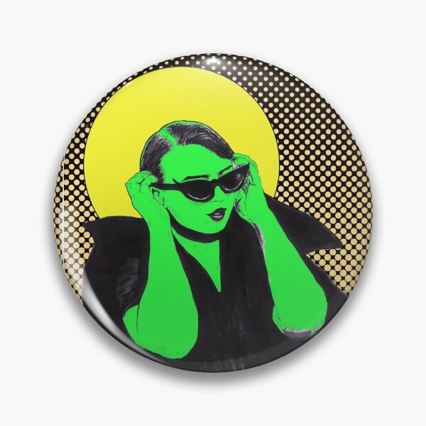 Item preview, Ghoul with Sunglasses - Green and Yellow designed and sold by ernestjramon.