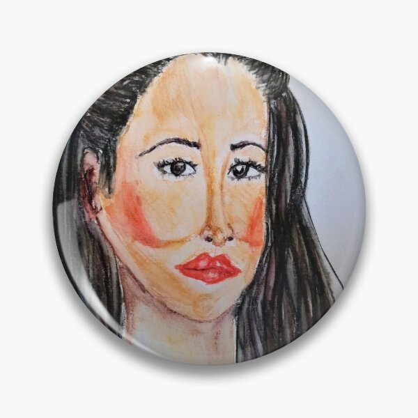 Item preview,  A WATERCOLOUR PORTRAIT: DARK EYES designed and sold by IvanaKada.