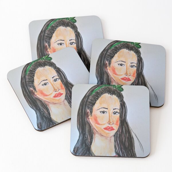 Item preview,  A WATERCOLOUR PORTRAIT: DARK EYES designed and sold by IvanaKada.