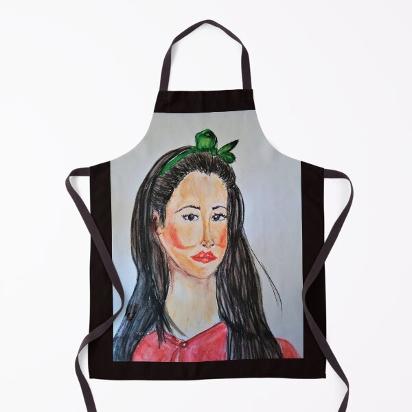 Item preview, A WATERCOLOUR PORTRAIT: DARK EYES designed and sold by IvanaKada.
