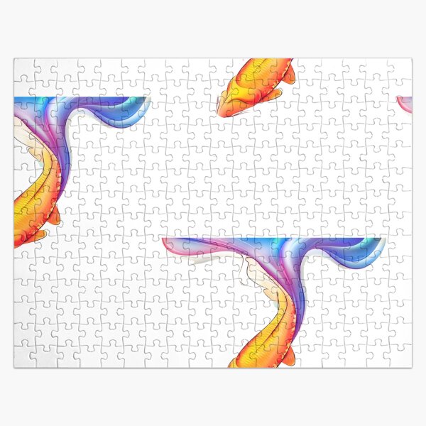 They come in a variety of colors, not just orange. Jigsaw Puzzle