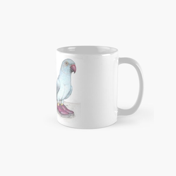 Item preview, Indian Ringneck Parrot in Derby Shoes designed and sold by JimsBirds.