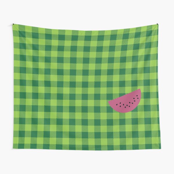 Plaids • Watermelon Tapestry