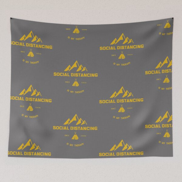 Item preview, Social Distance Camping designed and sold by ThundalyLife.
