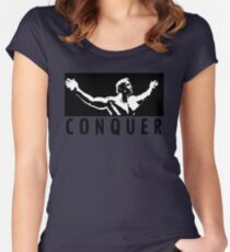 Arnold Schwarzenegger - Conquer Women's Fitted Scoop T-Shirt