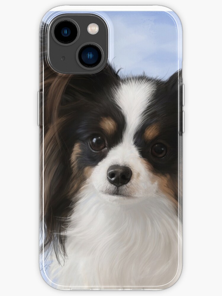 iPhone 12 mini Papillon Dog | Colorful Dog Breed Design Case