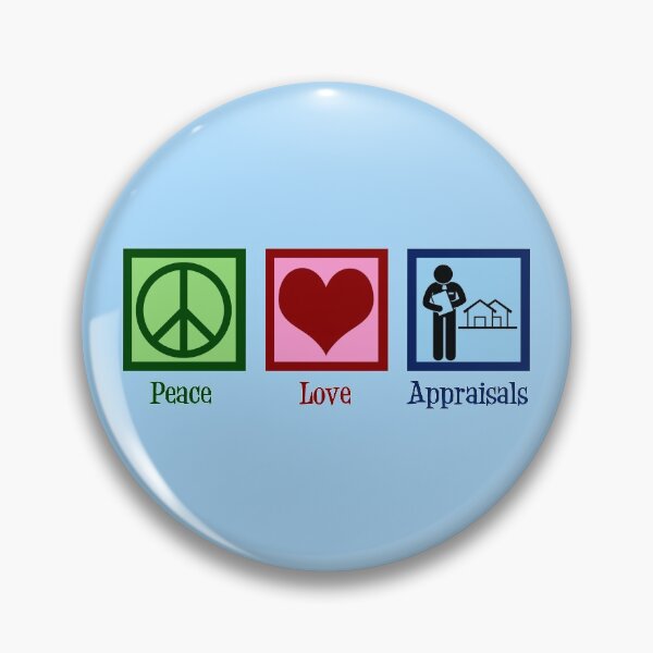 Item preview, Peace Love Appraisals designed and sold by Epic Love Designs.