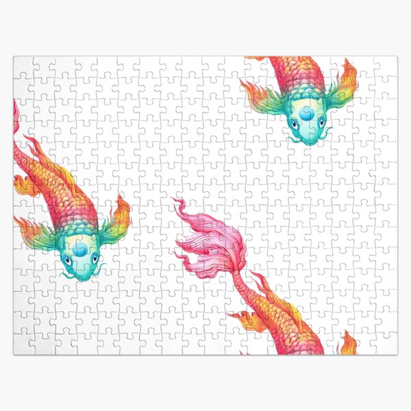 They come in a variety of colors, not just orange. Jigsaw Puzzle