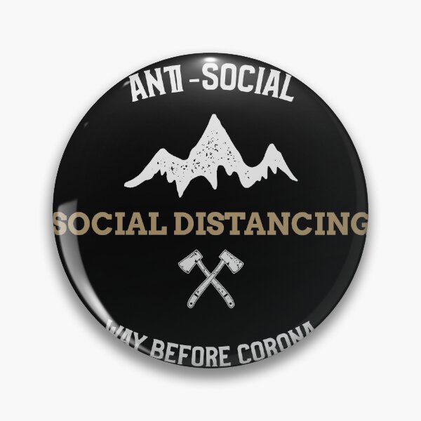 Item preview, Anti-Social Social Distancing designed and sold by ThundalyLife.