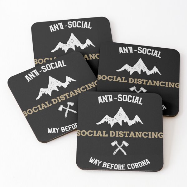 Item preview, Anti-Social Social Distancing designed and sold by ThundalyLife.