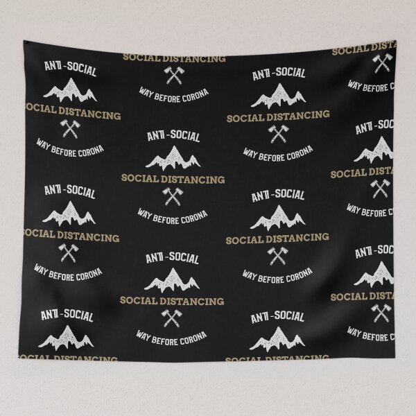 Item preview, Anti-Social Social Distancing designed and sold by ThundalyLife.