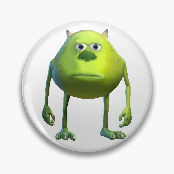 Item preview, Bruh Mike Sully face swap meme designed and sold by Xandri.