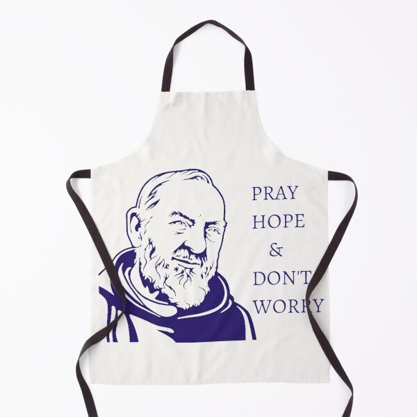 Item preview, Padre Pio phrase hope dark color designed and sold by Enriquegl.