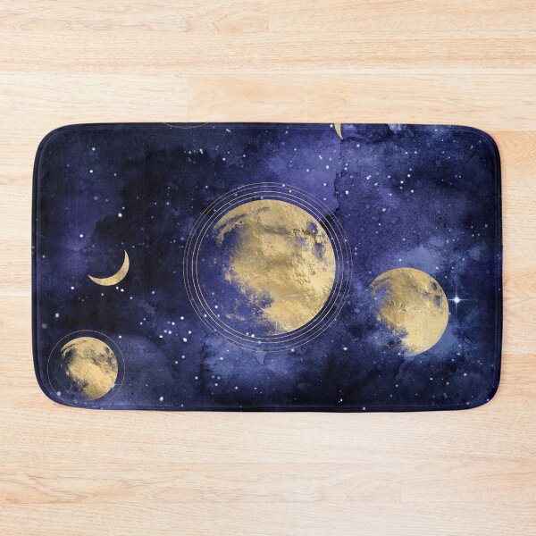 Item preview, moon and galaxy pattern  designed and sold by remonss.