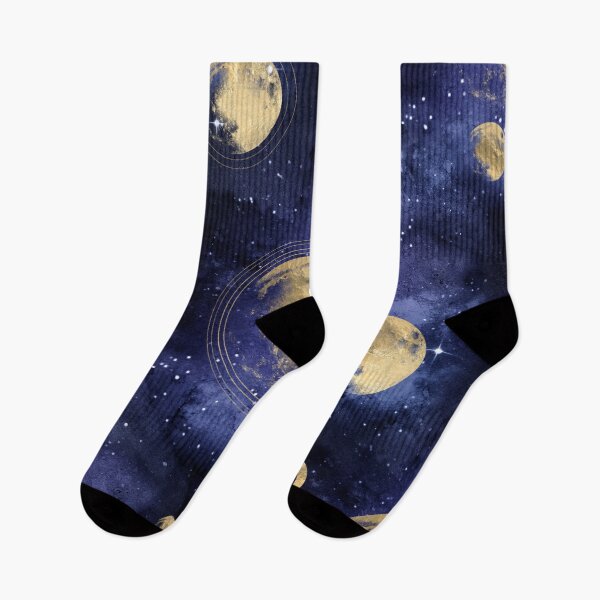 Item preview, moon and galaxy pattern  designed and sold by remonss.