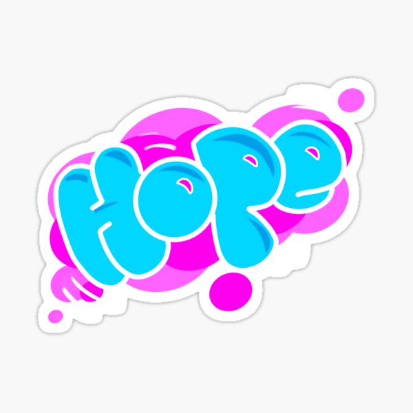 HOPE Graffiti Sticker