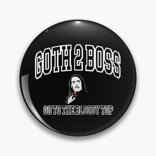 Item preview, Goth2Boss University IT Crowd designed and sold by Ruddyposting-.