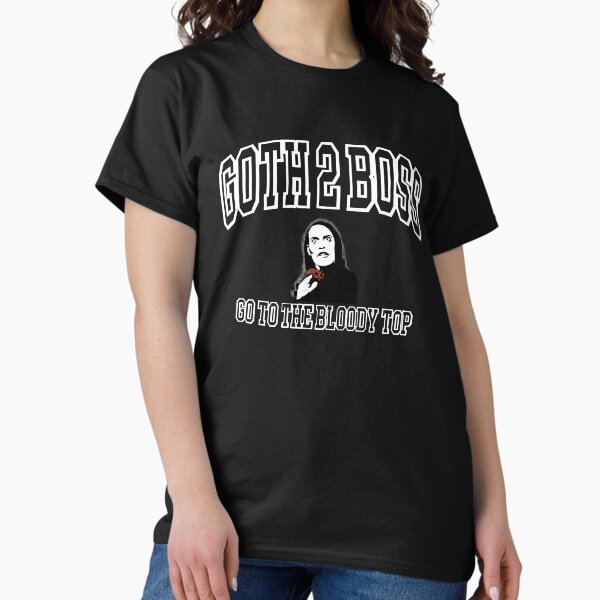 Item preview, Goth2Boss University IT Crowd designed and sold by Ruddyposting-.