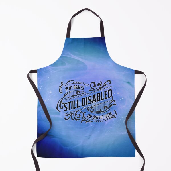 Item preview, Sapphire In My Braces, Still Disabled designed and sold by PrettySickArt.