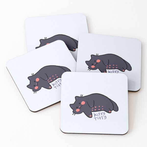 Item preview, Kitty Titty Black designed and sold by Ghobsmacka.