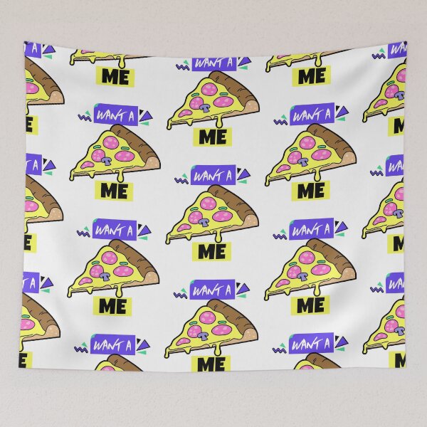 Item preview, Wanna Pizza Me Funny Pizza  designed and sold by ThundalyLife.