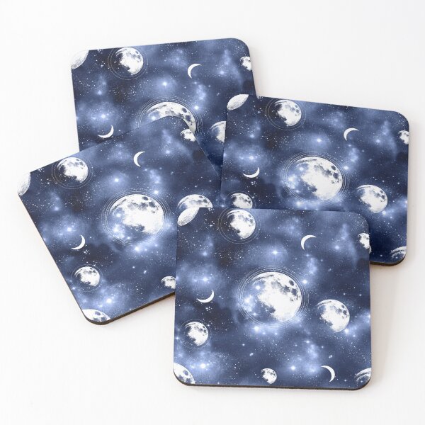 Item preview,  moon and stars at night  designed and sold by remonss.