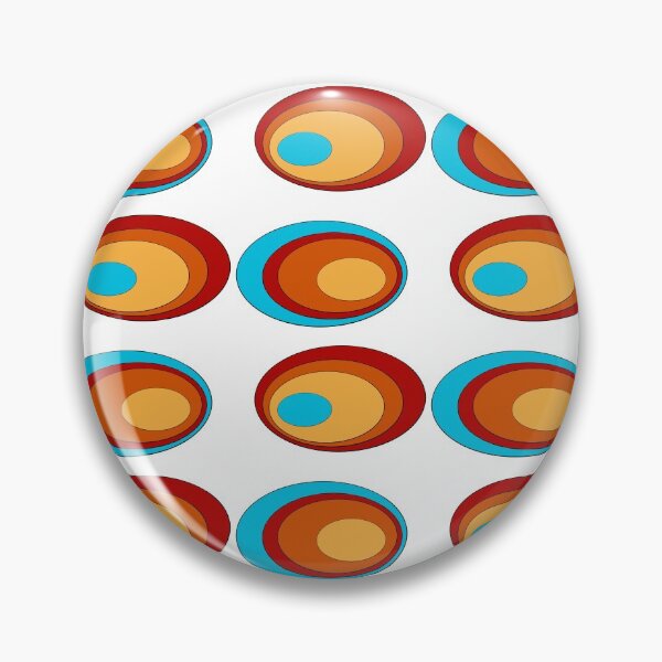 Item preview, Ovals ~ Red/Orange/Yellow/Blue designed and sold by CeriLodge.