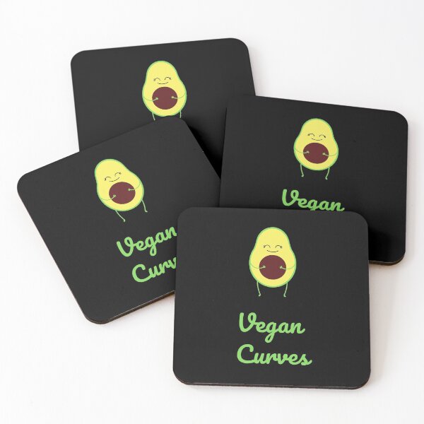Item preview, Avocado Vegan Curves designed and sold by WhimsicaliTee.